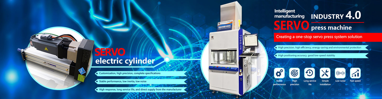 Calidad Cilindro eléctrico servo fábrica