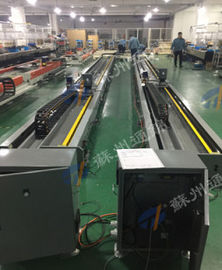 Blue  Robot Rail System , Non - Pollution  Robot Linear Track Flexible To Install